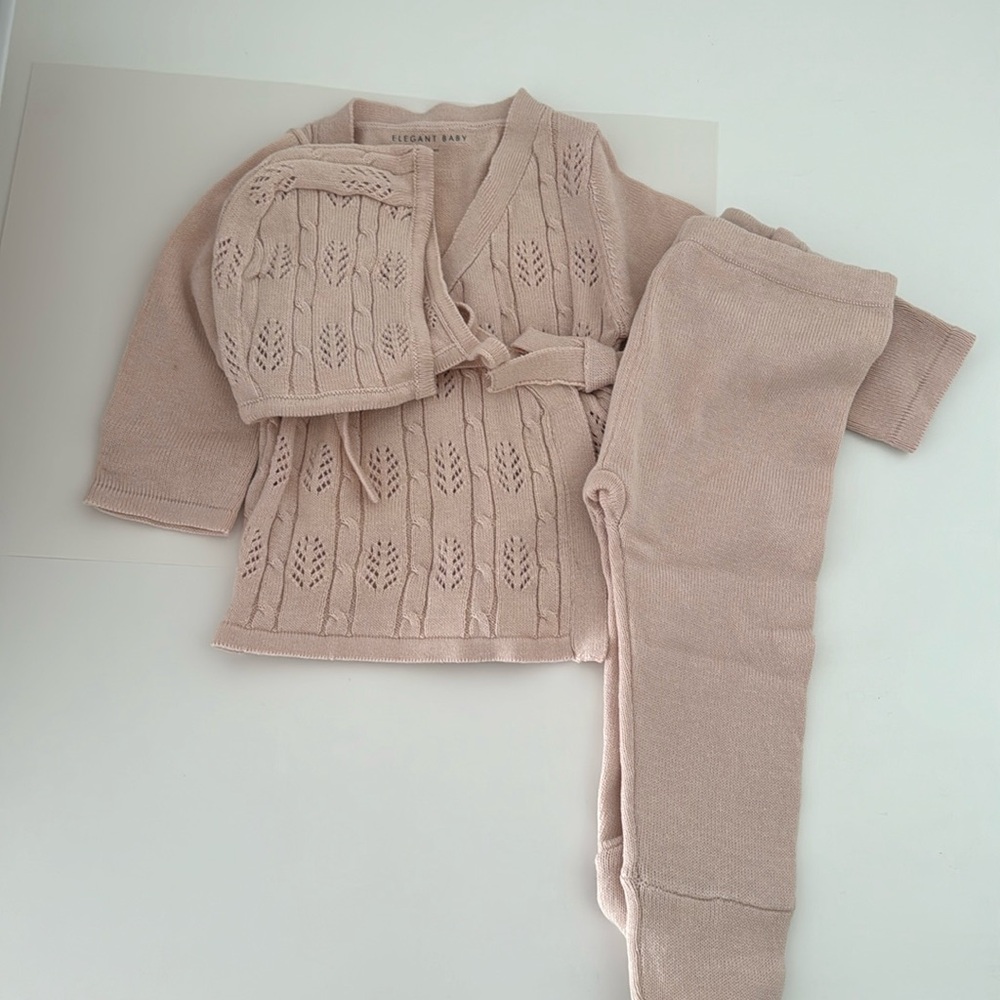 Brand New - Elegant Baby Newborn Set